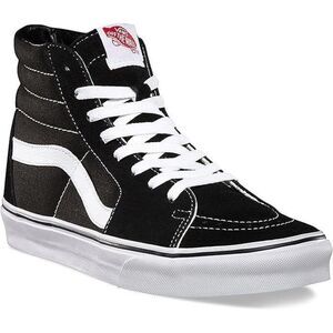 Vans Sk8-Hi VN000D5IB8C Sneaker Kids US 5.5 Black White Suede Skate Shoes TF6087
